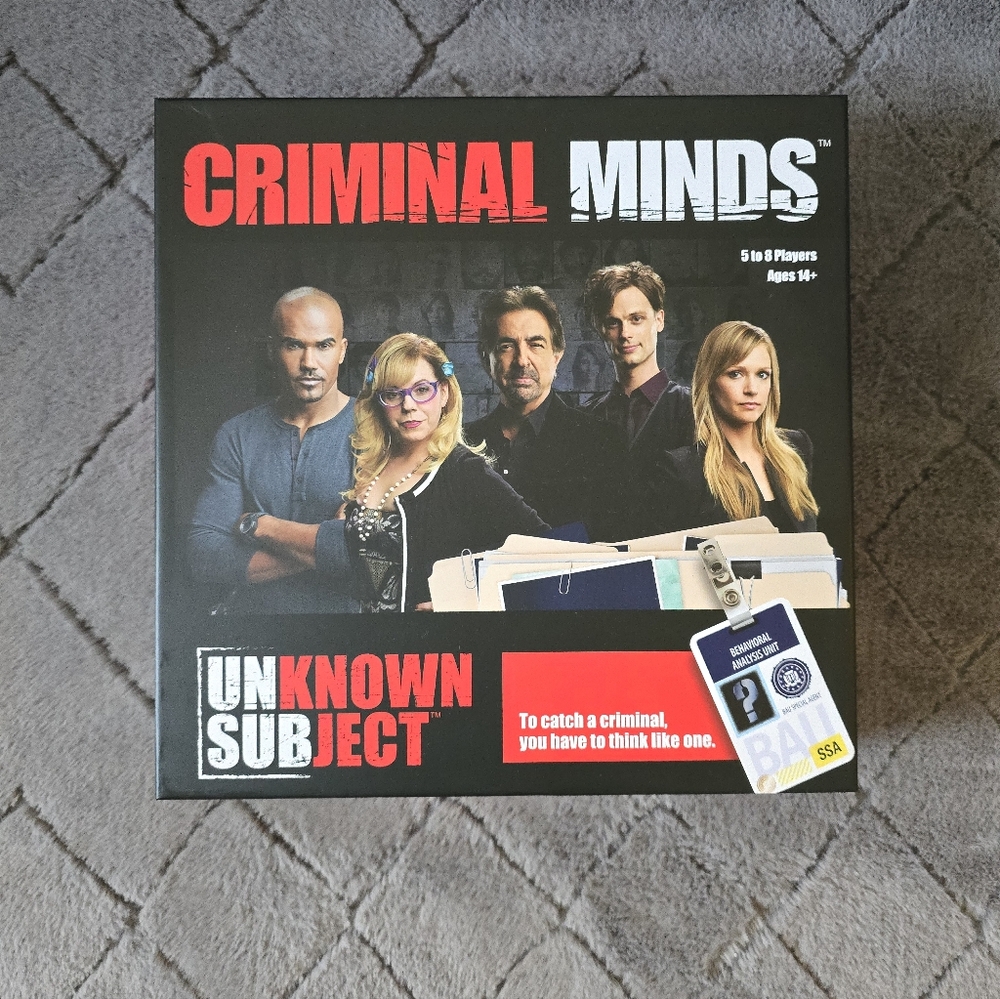 Criminal Minds Board Game